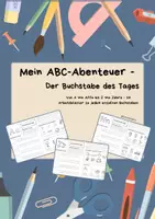 Vorschau - Arbeitsblätter - Mein Buchstabe-des-Tages-ABC für die 1. Klasse - Deckblatt