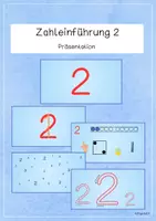 Vorschau - Präsentationen/Tafelbilder - Zahleinführung 2 Präsentation - Deckblatt