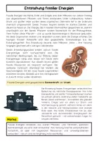 Vorschau - Arbeitsblätter - Fossile Energien Unterrichtsmaterial - Klimawandel & CO2 - Seite 1