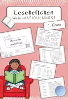 Vorschau - Arbeitsblätter - Erstes Lesen - Heftchen (1.Klasse) - Deckblatt