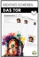 Vorschau - Arbeitsblätter - Fortsetzungsgeschichte - Schreibanalss - Fantasiegeschichte - Deckblatt