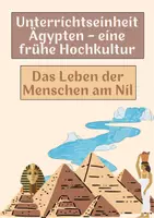 Vorschau - Arbeitsblätter - Das Leben der Menschen am Nil - Deckblatt