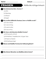 Vorschau - Arbeitsblätter - Buddha Purnima: Leseverständnis und Wortsuchrätsel mit Lösungen - Seite 2
