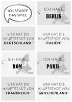 Vorschau - Spiele - Hauptstädte Europas SPIEL Ich habe - Wer hat Geografie - Seite 1