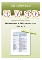 Vorschau - Merkblätter - Zellmembran & Zellkommunikation - Von A - Z - Deckblatt