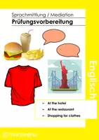 Vorschau - Arbeitsblätter - Sprachmittlung / Mediation Englisch - Deckblatt