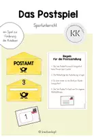 Vorschau - Spiele - Postspiel - Postbotenspiel - Ausdauer (ausdauerndes Laufen) - Sportunterricht - Deckblatt