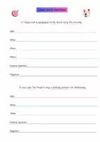 Vorschau - Arbeitsblätter - Questions with question words (past simple edition) - Seite 2