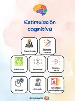 Vista previa - Hojas de trabajo - Estimulación cognitiva - Portada