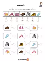 Vista previa - Hojas de trabajo - Estimulación cognitiva - página 2