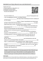 Vorschau - Arbeitsblätter - Arbeitsblätter zum Thema "Was lernt man in der Berufsschule?" + Lösung & MP3 + Mindmap + Infografik - Deckblatt