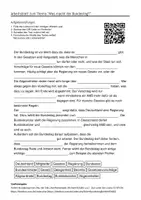 Vorschau - Arbeitsblätter - Arbeitsblätter zum Thema "Was macht der Bundestag?" + Lösung & MP3 + Mindmap + Infografik - Deckblatt