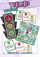 Vista previa - Juegos / Gamificación - TABLERO SEMÁFORO EMOCIONES - Portada