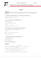 Vorschau - Stundenentwürfe - Nullstellen und polynomiale Gleichungen - Unterrichtsreihe Analysis Klasse 10 - Einheit 4 - Seite 2