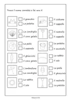 anteprima - Esercizi - "L'estate": leggi e fai una croce - Pagina 1