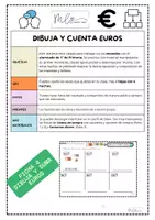 Vista previa - Tarjetas / Manipulativos - DIBUJA Y SUMA DINERO - Portada