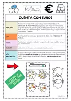 Vista previa - Tarjetas / Manipulativos - CUENTA CON EUROS - Portada