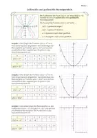 Vorschau - Arbeitsblätter - Gestreckte und gestauchte PARABELN - Scheitelpunktform (Arbeitsblatt) - Seite 1