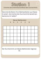 Vorschau - Arbeitsblätter - arithmetisches_mittel_LehrFreude - Seite 2