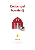 Voorbeeld - Dobbelspel boerderij - Pagina 1
