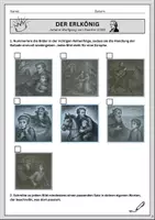 Vorschau - Arbeitsblätter - Bildergeschichte zur Ballade „Der Erlkönig“ - Seite 2