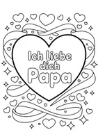 Vorschau - Mal- und Bastelvorlagen - Vatertag Ausmalbilder – 20 kreative Motive - Seite 3