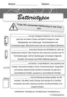 Vorschau - Arbeitsblätter - Arbeitsblätter Stromquellen Batterietypen - Seite 2