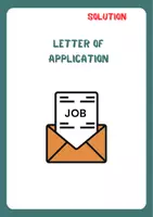 Vorschau - Arbeitsblätter - Writing: Letter of application - Seite 1