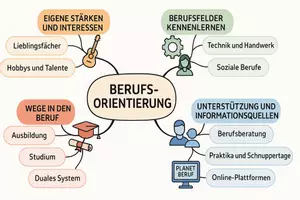 Vorschau - Arbeitsblätter - Arbeitsblatt "Berufsorientierung" + interaktive Lösung & MP3 + Mindmap + Infografik - Seite 2