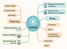 Vorschau - Arbeitsblätter - Arbeitsblatt zum Thema "Celsius" + Onlineübung & MP3 + Mindmap + Infografik - Seite 3
