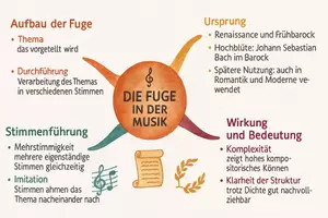 Vorschau - Arbeitsblätter - Arbeitsblatt "Die Faszination der Fuge in der Musik" + interaktive Lösung & MP3 + Mindmap + Infografik - Seite 2