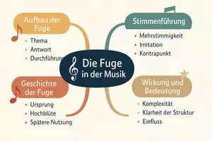 Vorschau - Arbeitsblätter - Arbeitsblatt "Die Faszination der Fuge in der Musik" + interaktive Lösung & MP3 + Mindmap + Infografik - Seite 3