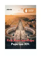 Vorschau - Unterrichtsreihen - Biografie: Papst Leo XIV (Robert Francis Prevost) | Unterrichtsreihe - Seite 1
