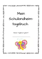 Vorschau - Anderer Materialtyp - Mein Schullandheimtagebuch - Seite 1
