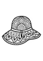 Vorschau - Mal- und Bastelvorlagen - Mandalas Thema Sonnenhüte - Grundschule - Bastelvorlagen - Seite 3
