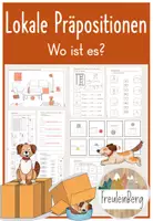 Vorschau - Arbeitsblätter - Lokale Präpositionen - Arbeitsblätter - Deckblatt