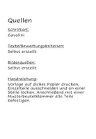 Vorschau - Arbeitsblätter - Satzgliedfächer als Lernhilfe 4.Klasse Deutsch - Seite 1