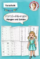 Vorschau - Arbeitsblätter - Vorschule Zahlen & Mengen | Übungen für Kita-Kinder zur Zahlenvorstellung - Deckblatt
