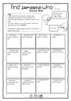 Vorschau - Arbeitsblätter - Find someone who Summer + End of Year Englisch 5-10 - Seite 2