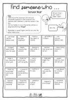 Vorschau - Arbeitsblätter - Find someone who Summer + End of Year Englisch 5-10 - Seite 3