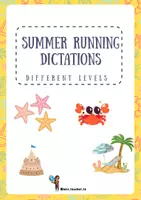 Vista previa - Juegos / Gamificación - Summer: Running Dictations - Portada