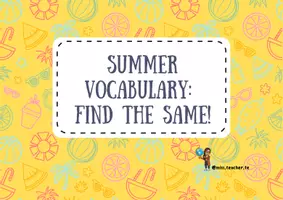 Vista previa - Juegos / Gamificación - SUMMER RESOURCES BUNDLE - página 1