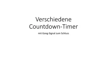 Vorschau - Fördermaterial/Inklusion - Digitaler Countdown-Timer für Präsentationen, SmartNotebook - Seite 2