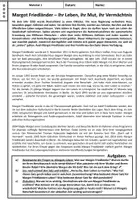 Vorschau - Arbeitsblätter - Margot Friedländer – Ihr Leben, ihr Mut, ihr Vermächtnis 4*fach differenziert (Doppelstunde) - Seite 3