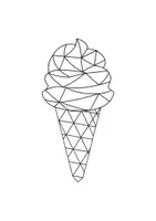 Vorschau - Mal- und Bastelvorlagen - Polygone ausmalen Sommer - DaZ/DaF, Deutsch/Kunst - Seite 2