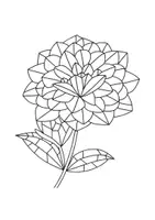 Vorschau - Mal- und Bastelvorlagen - Polygone ausmalen Sommer - DaZ/DaF, Deutsch/Kunst - Seite 3