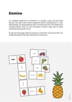 Vorschau - Stationenlernen - Fruits: Domino (Englisch) - Seite 1