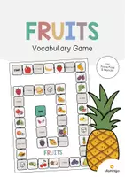 Vorschau - Stationenlernen - Fruits: Vocabulary Game (Englisch) - Deckblatt