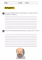 Vorschau - Arbeitsblätter - Philosophie: Was ist ein gutes Leben? - Seite 3