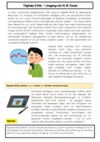Vorschau - Arbeitsblätter - Digitale Ethik – Umgang mit KI & Daten - Seite 1